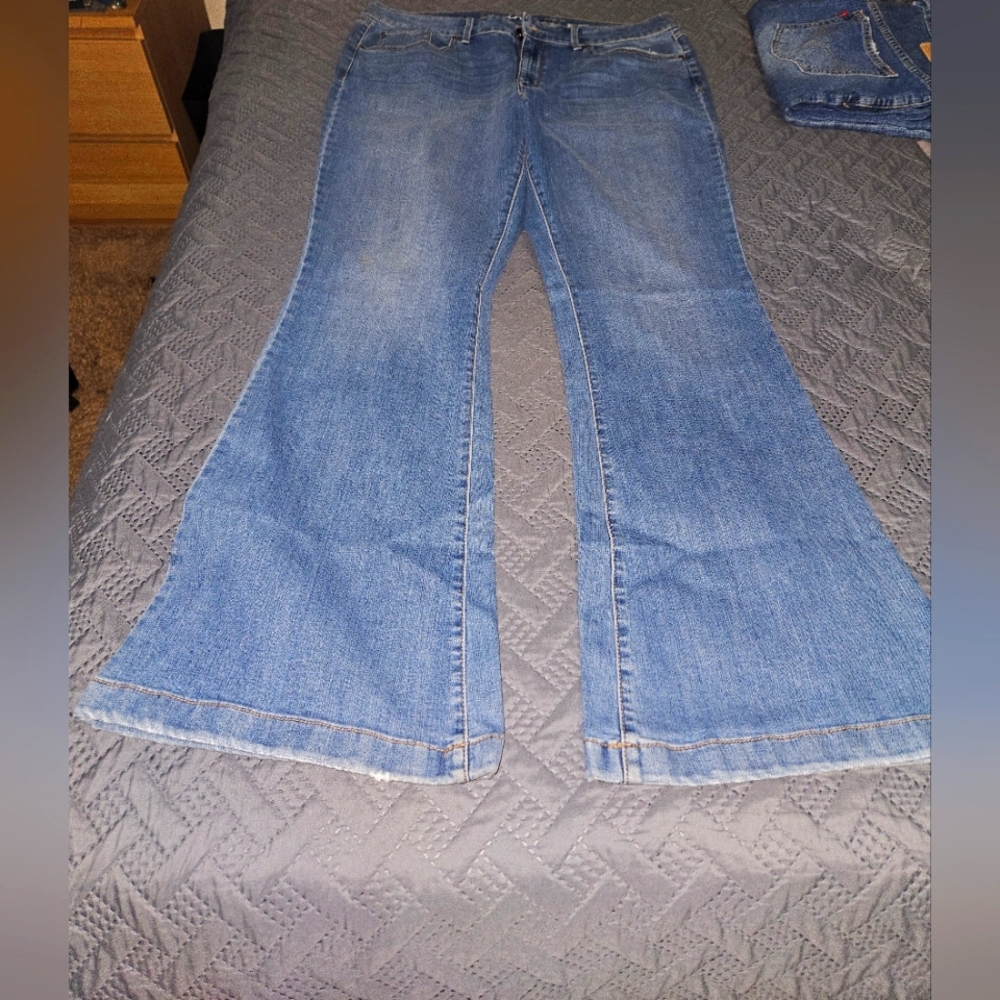 Inc flare leg jeans